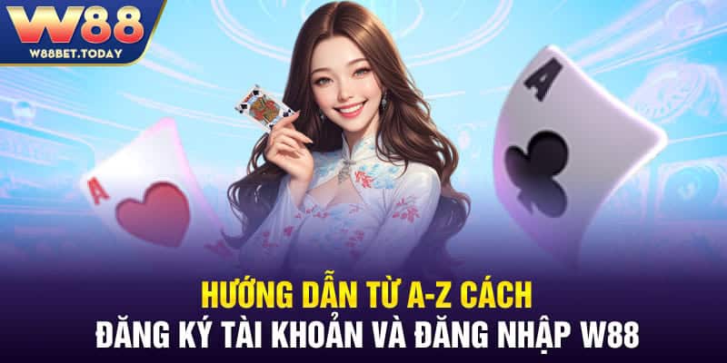 Hướng dẫn cách đăng ký và đăng nhập dễ dàng chuẩn nhất W88