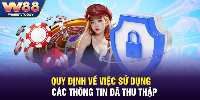 Quy định về việc thu thập các thông tin